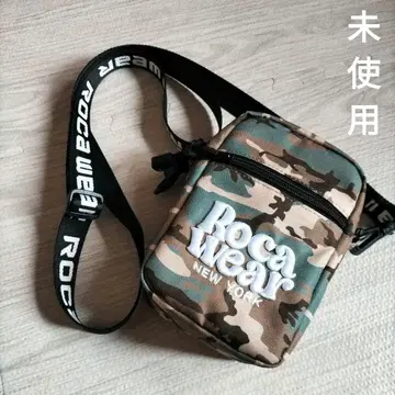 Rocawear 미니 숄더 백 미사용 아웃도어 카모플라주