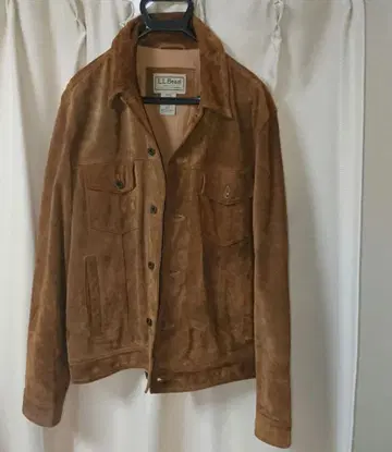 L.L.Bean 브라운 스웨이드 자켓