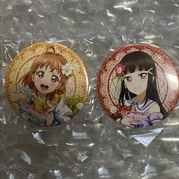 쿠로사와 다이아 타카미 치카 페스티벌 캔뱃지 러브 라이브 Aqours