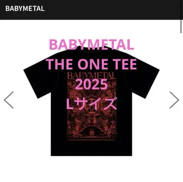 BABYMETAL THE ONE TEE 2025 L 사이즈
