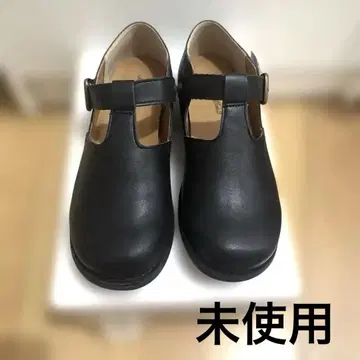 미사용 새상품 사만사 모스모스 T 스트랩 신발 블랙 M 사이즈