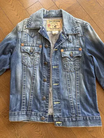 TRUE RELIGION 빈티지 데님 자켓 S 사이즈