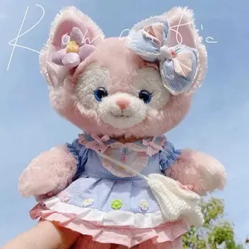 리나벨 봉제 인형 스텔라 코스튬 옷 갈아입기 S 사이즈 스카이블루