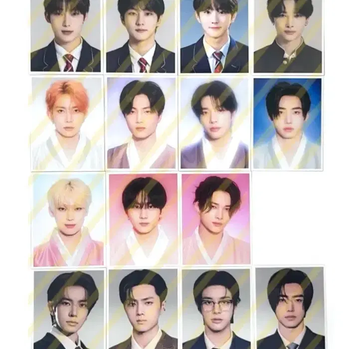 증명사진 증사 엔하이픈 앤팀 세븐틴 투어스 투바투 코르티스