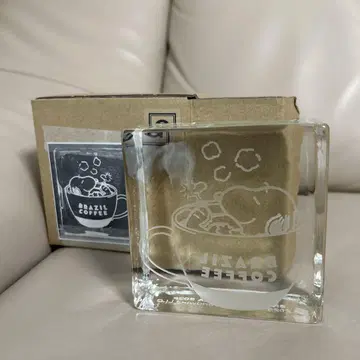 긴자 미쓰코시 스누피 전 CRYSTAL BRICK 스누피