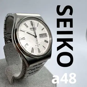 a48 SEIKO 쿼츠 TYPE II 세이코 빈티지