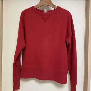 챔피온 레드 크루넥 트레이닝복