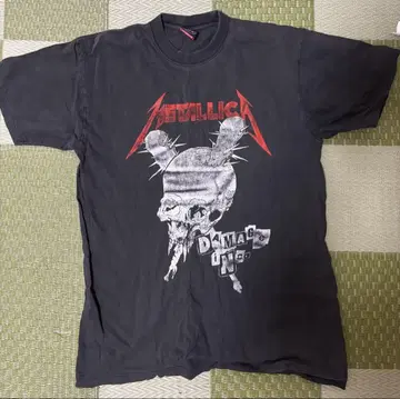Metallica 스컬 디자인 티셔츠 L 사이즈