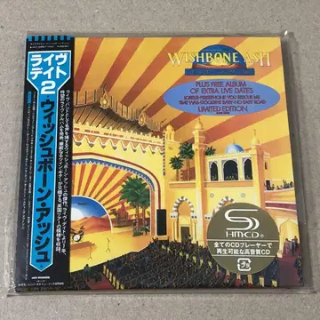 2SHM-CD 종이 자켓 Wishbone Ash Live Date 2