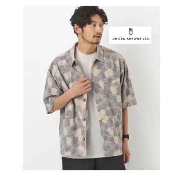 Reyn Spooner 알로하 셔츠 UNITED ARROWS 별주 반팔