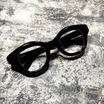 하쿠산 안경점 HOOK 초와이드 셀 프레임 블랙
