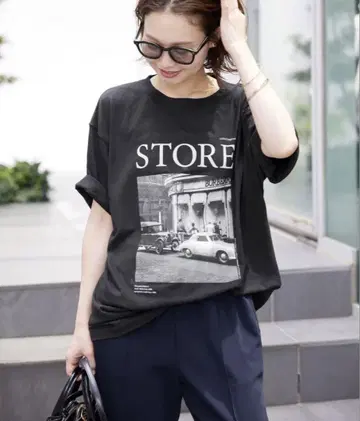 SLOBE IENA LIFE 루즈 TEE