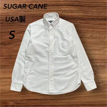 SUGAR CANE 슈가케인 옥스퍼드 셔츠 USA제 S 화이트