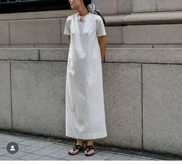 새상품급 deres 드레스 relaxs dress 릴랙스 드레스 화이트