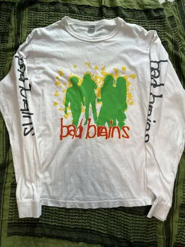 bad brains 롱 슬리브 티셔츠 M 구제 의류 Bad Brains