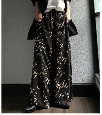 완판템 antiqua 시어 와이드 팬츠 L~2XL