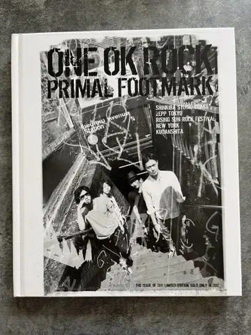 ONE OK ROCK PRIMAL FOOTMARK 한정판