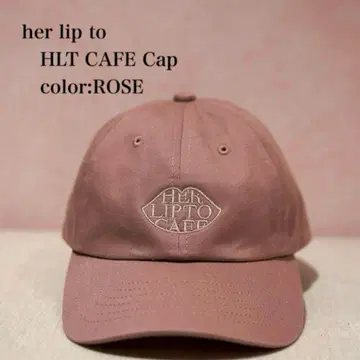 herlipto 카페 캡 rose 핑크