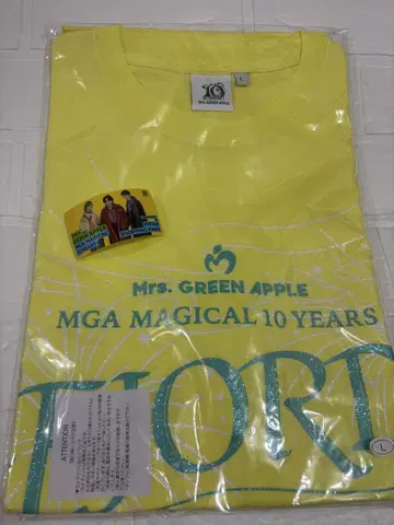Mrs. GREEN APPLE MGA MAGICAL 티셔츠 L 사이즈