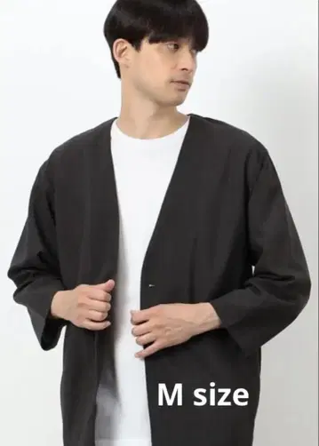 컴시즘 펑크셔널 린넨 라이크 노카라 자켓
