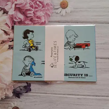 스누피 Peanuts LIFE&TIMES 아트 카드 세트