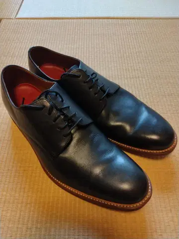 Grenson Curt 블랙 가죽 신발