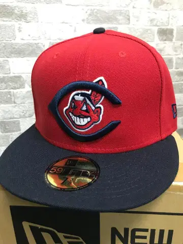 NewEra1954 올스타 게임 기념 더블 로고 인디언즈 캡 3/8