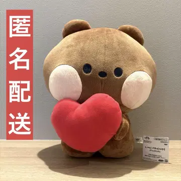 LINE FRIENDS minini 메카모후구토 봉제 인형 부니니