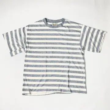 90년대 USA제 BALE DYED 보더 무늬 티셔츠 티셔츠 구제 의류