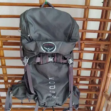 오스프리 다크 브라운 백팩