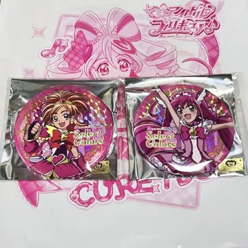 프리큐어 select colors 큐어 블룸 큐어 해피 캔뱃지