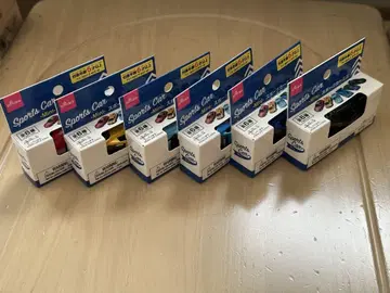 Daiso 미니 스포츠카 6대 세트
