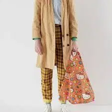 새상품 초레어! BAGGU 바구 스탠다드 에코백 헬로키티