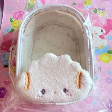 코기문 봉제 인형 파우치