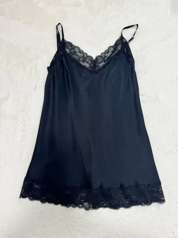 intimisimi 블랙 실크 탑 LTD71S 미사용 새상품