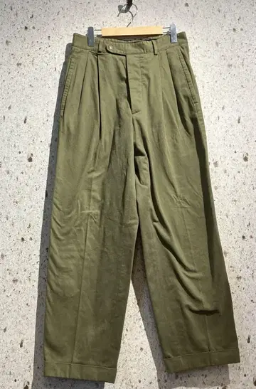 90s-00s Seventy 투 턱 치노 트라우저 팬츠 이탈리아제