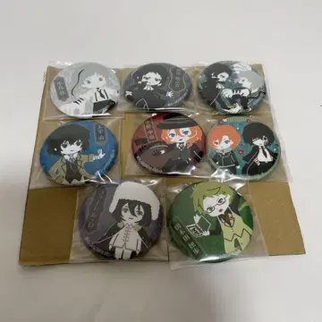 문호 스트레이독스 트레이딩 스탬프 캔뱃지 컴플리트