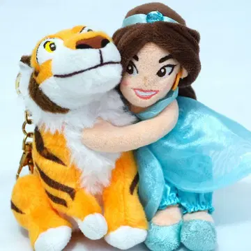 재스민 라자 봉제 인형 키체인 키링 디즈니 스토어