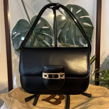 BALLY 발리 플랩 카프 가죽 천연 가죽 숄더 백