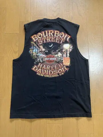 할리데이비슨 Bourbon Street 탱크탑 L