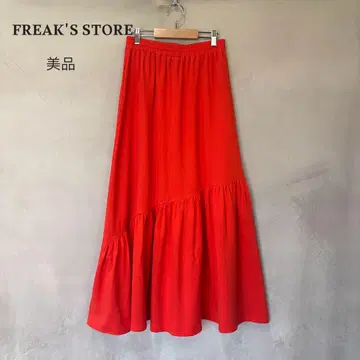 새상품급 FREAK'S STORE 프릭스 스토어 쭈리 캉캉 스커트