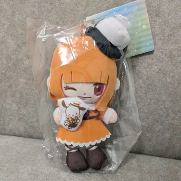 컬러풀 피치 산리오 콜라보 봉제 인형 봉제 인형 키링 에토