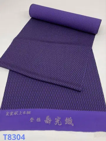 코몬 수코오리 문양 타테와쿠 문양 순수 실크 옷감