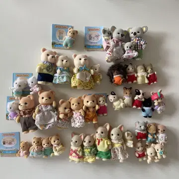 실바니안 패밀리 인형 세트