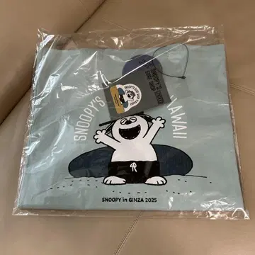 긴자 미쓰코시 스누피 전 스누피 서핑 샵 토트백 올라프