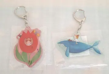 한정 상품 COCO짱 아크릴 키링 2개 세트