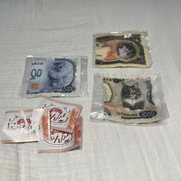 오사츠의 냥카치 3종 가챠가챠 캡슐 토이 고양이