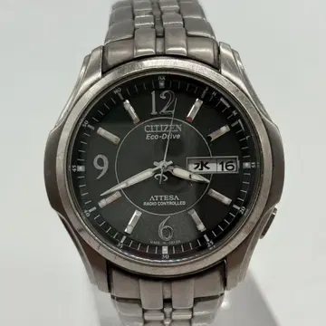 시티즌 아테사 에코 드라이브 H100-T010601 솔라 작동