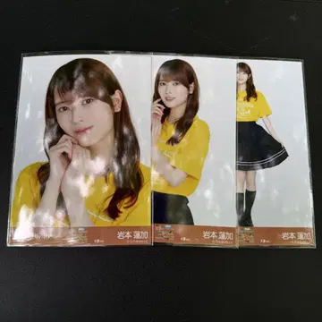 노기자카46 브로마이드 라이브 티셔츠 오사카 이와모토 렌카
