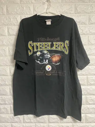 NFL 스틸러스 풋볼 티셔츠 XL 정도